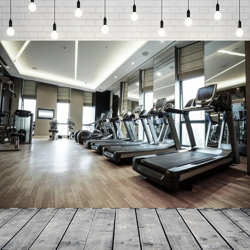 Sports Equipment Background - Фон для фотосъемки: Спортивное оборудование, гантели,